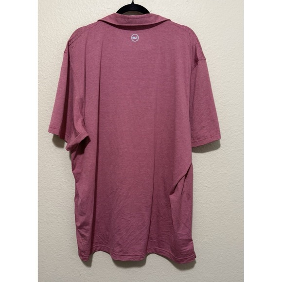 Vineyard Vines Polo Shirt Mens 2XL Red Stripe On The Go Sankaty Golf XXL - Picture 7 of 7